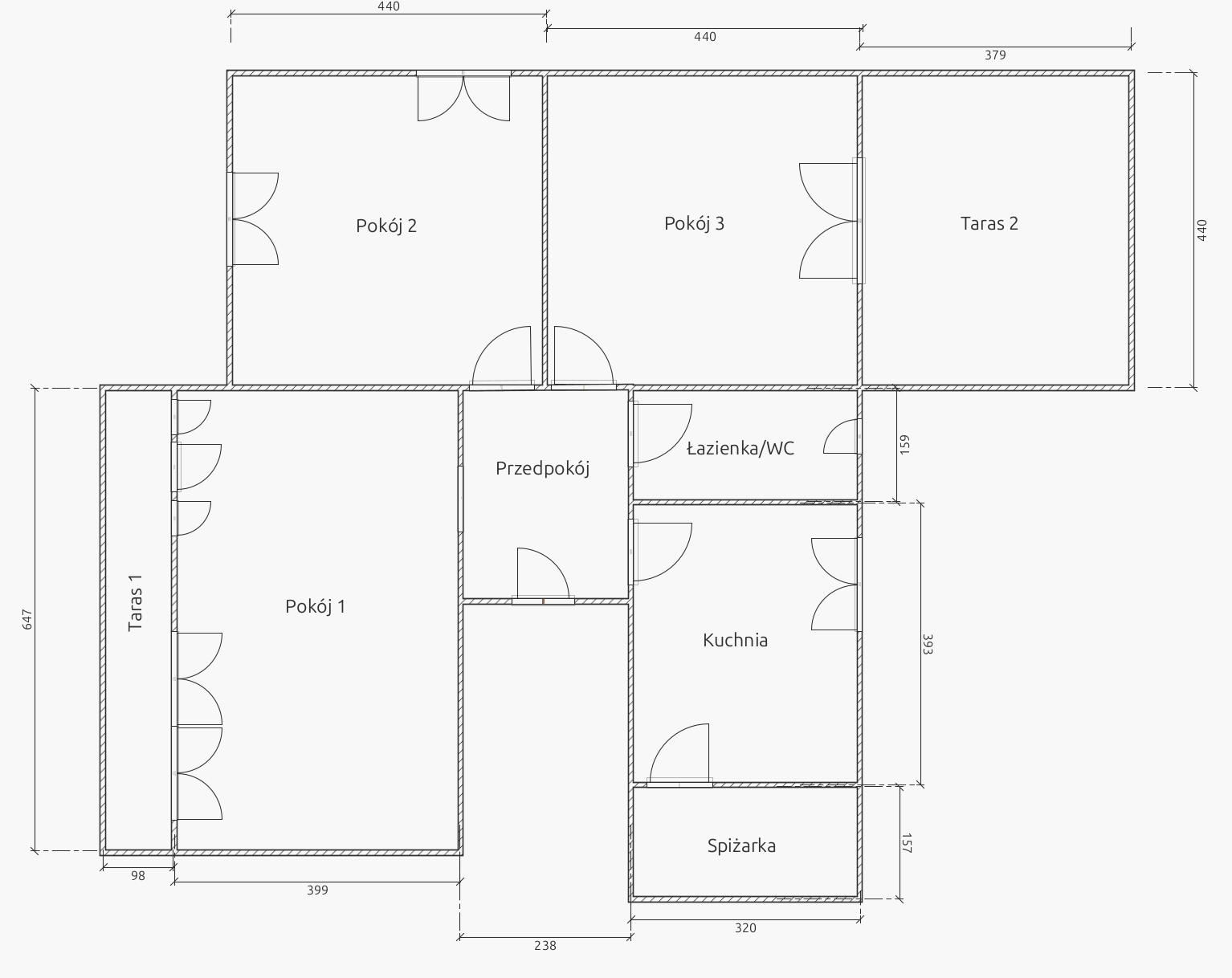 Plan mieszkania – ul. Lwowska 6
